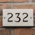 3 Digit Limestone House Number