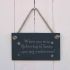 Christmas Slate hanging sign - 