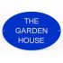 Acrylic House Sign - Oval - 45 x 30cm