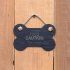 Small Bone Slate hanging sign - 