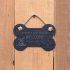 Small Bone Slate hanging sign - 