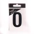 6.5cm Black Self Adhesive Vinyl Numbers 0 - 9