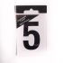 6.5cm Black Self Adhesive Vinyl Numbers 0 - 9