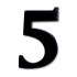 6cm Black Iron Door Numbers 0 - 9