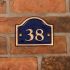 Bridge Brass House Number - 14 x 11.5cm