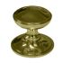 Brass centre door knob - Premier range