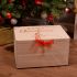 Personalised wooden Christmas eve box - engraved with your child's name