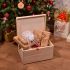 Personalised wooden Christmas eve box - engraved with your child's name