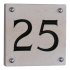 2 Digit Limestone House Number - 15 x 15cm