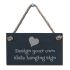 Design your own slate hanging sign