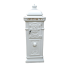 Regent Free-Standing Post Box - White