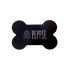 Bone Shaped Slate Pet Food Mat Small 