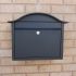 Black Personalised Letterbox - Dublin