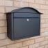 Black Personalised Letterbox - Dublin