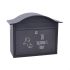 Black Personalised Letterbox - Dublin