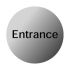 Entrance Door Sign - stainless steel