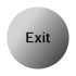 Exit Door Sign - stainless steel