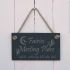 Slate hanging sign - 