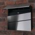 Stainless Steel Personalised Letterbox - The Statement 