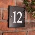 2 Digit Granite Square House Number - 15 x 15cm