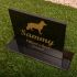 Granite Pet Headstone on plinth - large