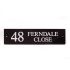 Granite Address Sign 40.5 x 10cm