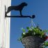 Hanging Basket Bracket With Dog Design