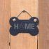 Small Bone Slate hanging sign - 