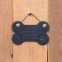 Small Bone Slate hanging sign - 