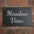 Rustic Slate House Sign - 30.5 x 20cm