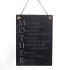 Mess cleanin', snack fixin' ..... - slate hanging sign