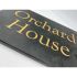 Smooth Slate House Sign - 30.5 x 20cm 