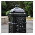 Regent Free-Standing Post Box - Black