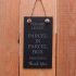 Portrait Slate hanging sign - 