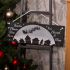 Personalised Deluxe Large Christmas Slate Hanging Sign - 