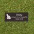 Medium Granite Pet Memorial Plaque with motif