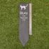 Large Slate Memorial Stake 46 x 10cm