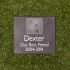 Large Slate Pet Photo Plaque