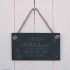 Slate hanging sign - 