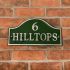 Aluminium Bridge House Sign - 36 x 19cm