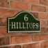 Aluminium Bridge House Sign - 36 x 19cm