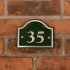 Aluminium Bridge House Number - 14 x 11.5cm