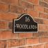 Aluminium Bridge House Sign - 36 x 19cm