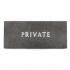 Private Sign in slate