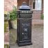 Regent Free-Standing Post Box - Black