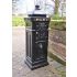 Regent Free-Standing Post Box - Black