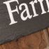 Rustic Slate House Sign - 40.5 x 25.5cm