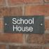 Smooth Slate House Sign - 25.5 x 10cm