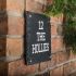 Rustic Slate House Sign - 23 x 20.5cm