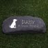 Personalised Welsh Slate Paddlestone Memorial